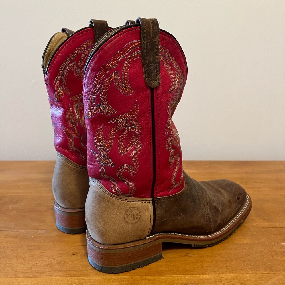 Double H Roper Square-toe Cowboy Boots
Mens, size 10